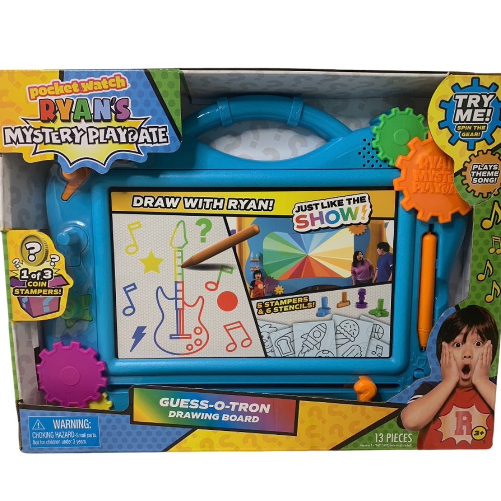 Ryan's Mystery Playdate Guess-O-Tron Drawing Board